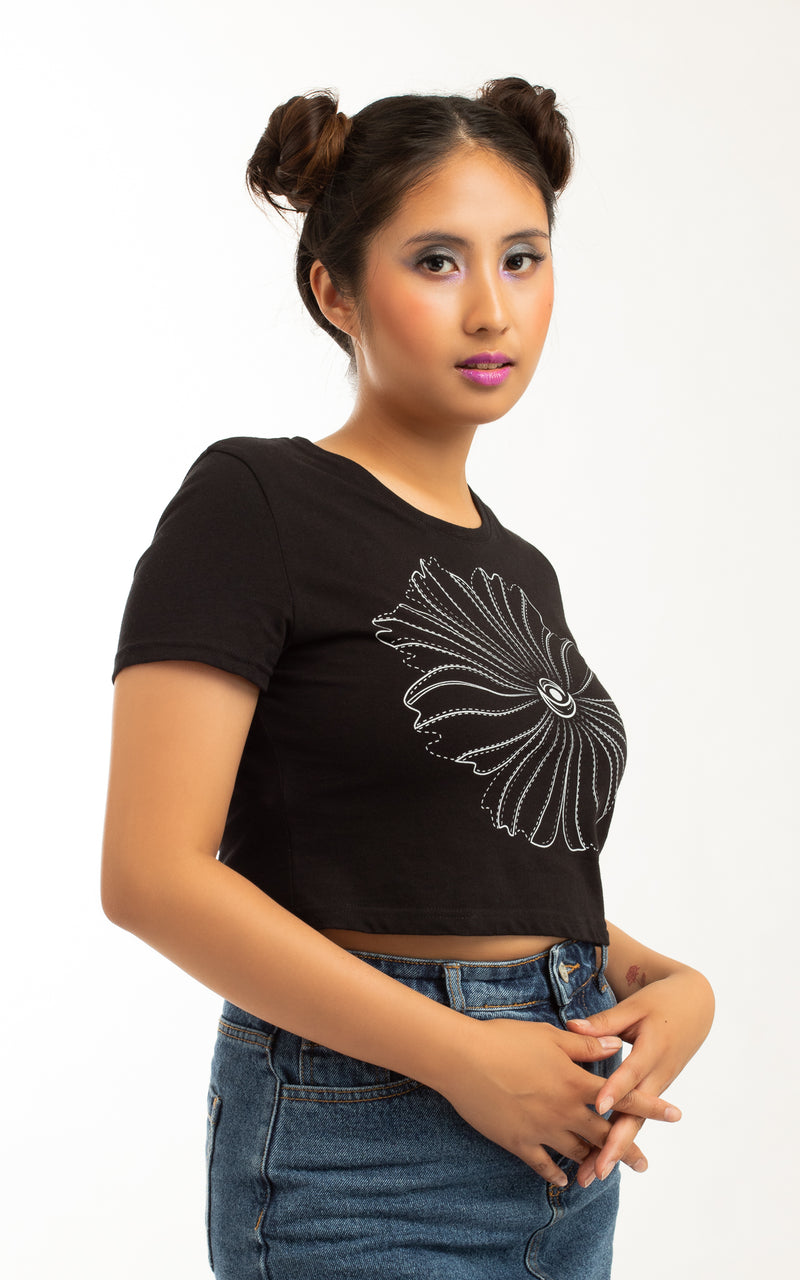 Cosmos Organic Crop Top