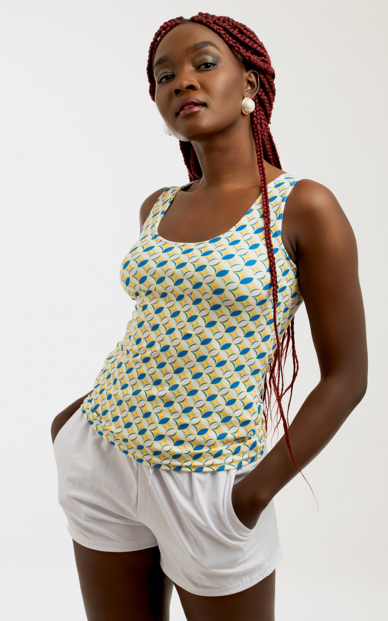 Ronde ou Fleur Tank Top
