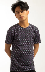 Moonlanding Crew Neck T-shirt in Mauve