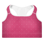 Star Sorbet Sports Bra in Raspberry